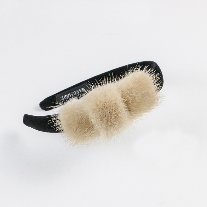 Real Mink Cosmetic Headbands W - огляд і ціна Ribbon Bow Gift