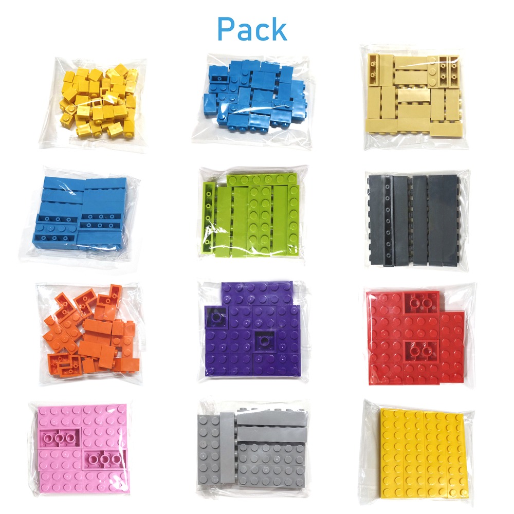 200pcs 2x4 Dot DIY Building Bl - огляд і ціна Lego Set City