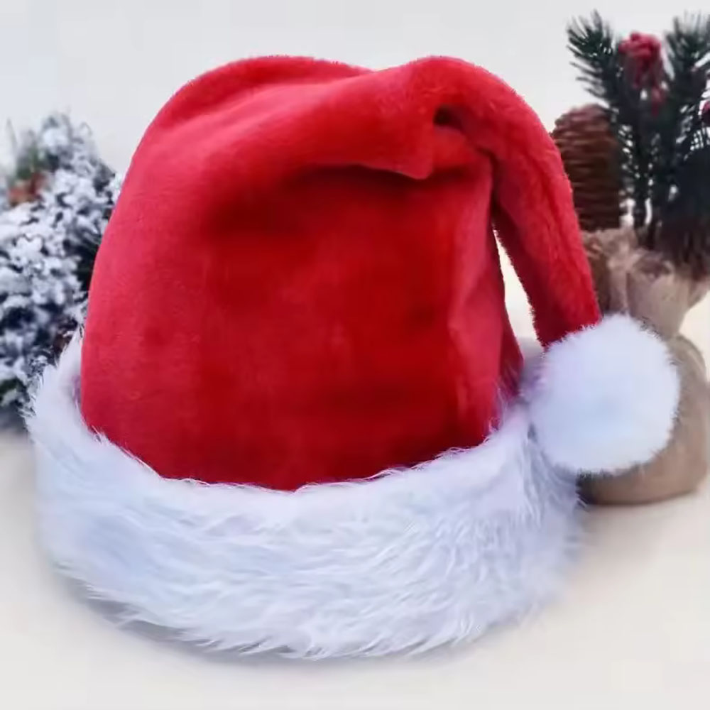 New Christmas Hat Adults Child - огляд і ціна Santa Hat Plush