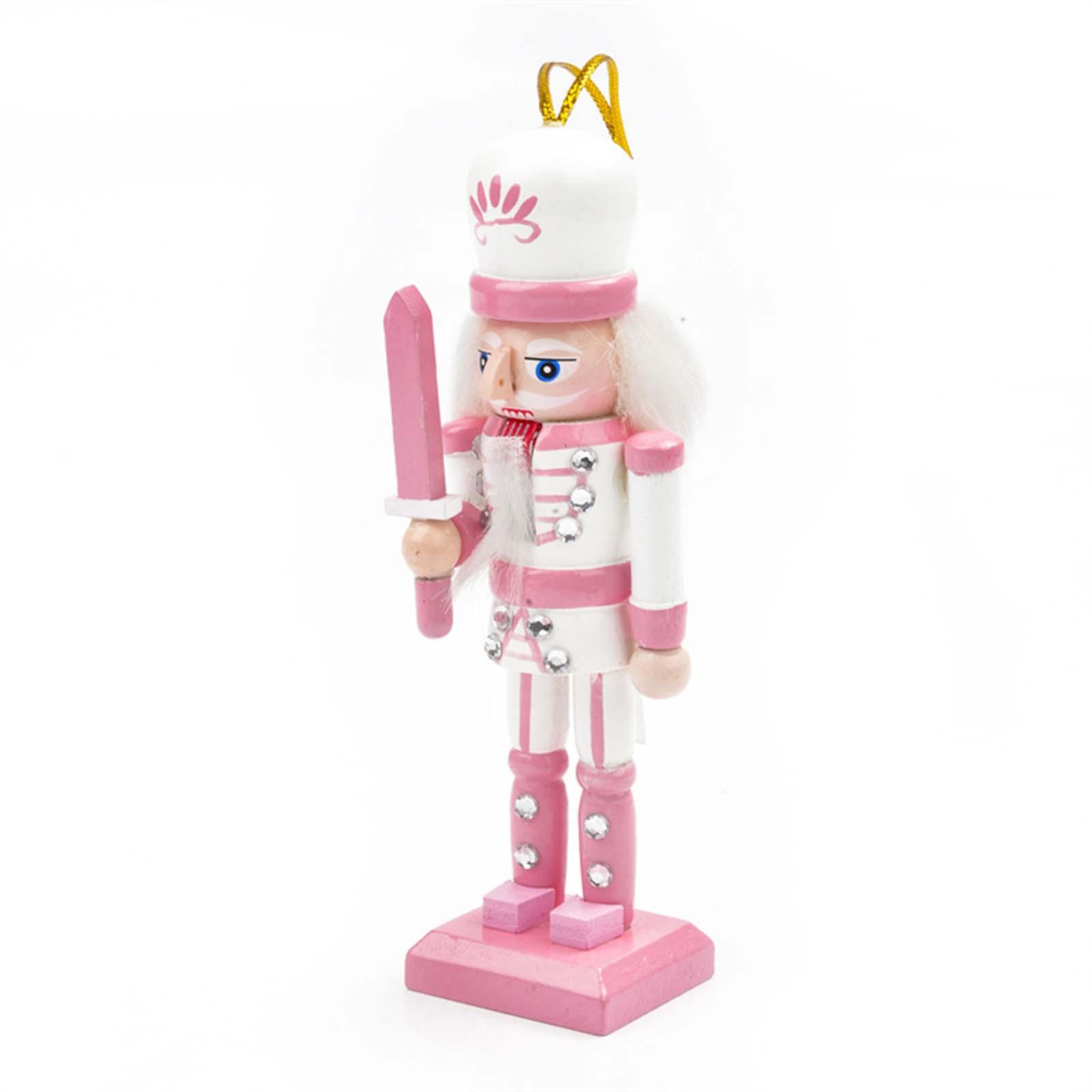 4x Wooden Nutcracker Soldier F - огляд і ціна Nutcracker Figurine