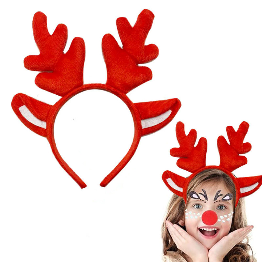 Decorative Christmas Reindeer  - огляд і ціна Reindeer Antlers Headband