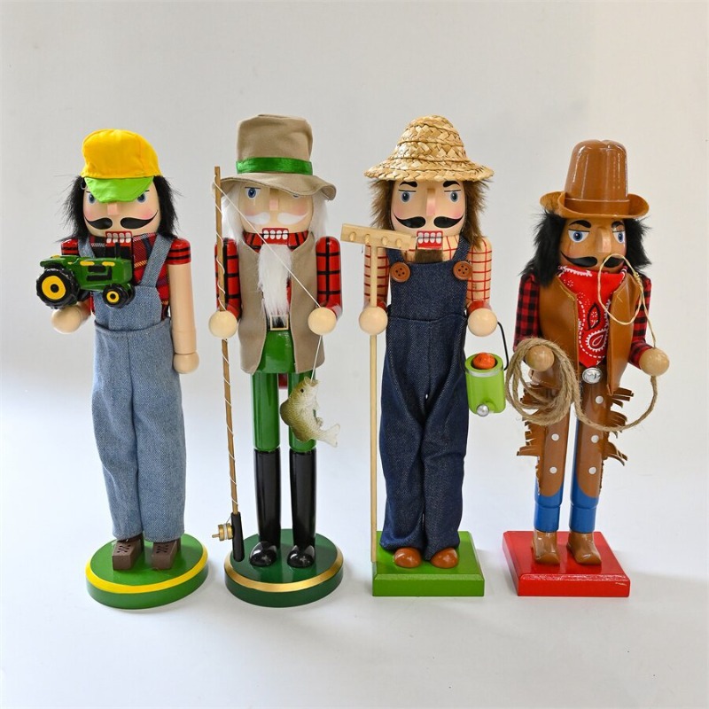 Wooden Nutcracker Soldiers Dri - огляд і ціна Nutcracker Figurine