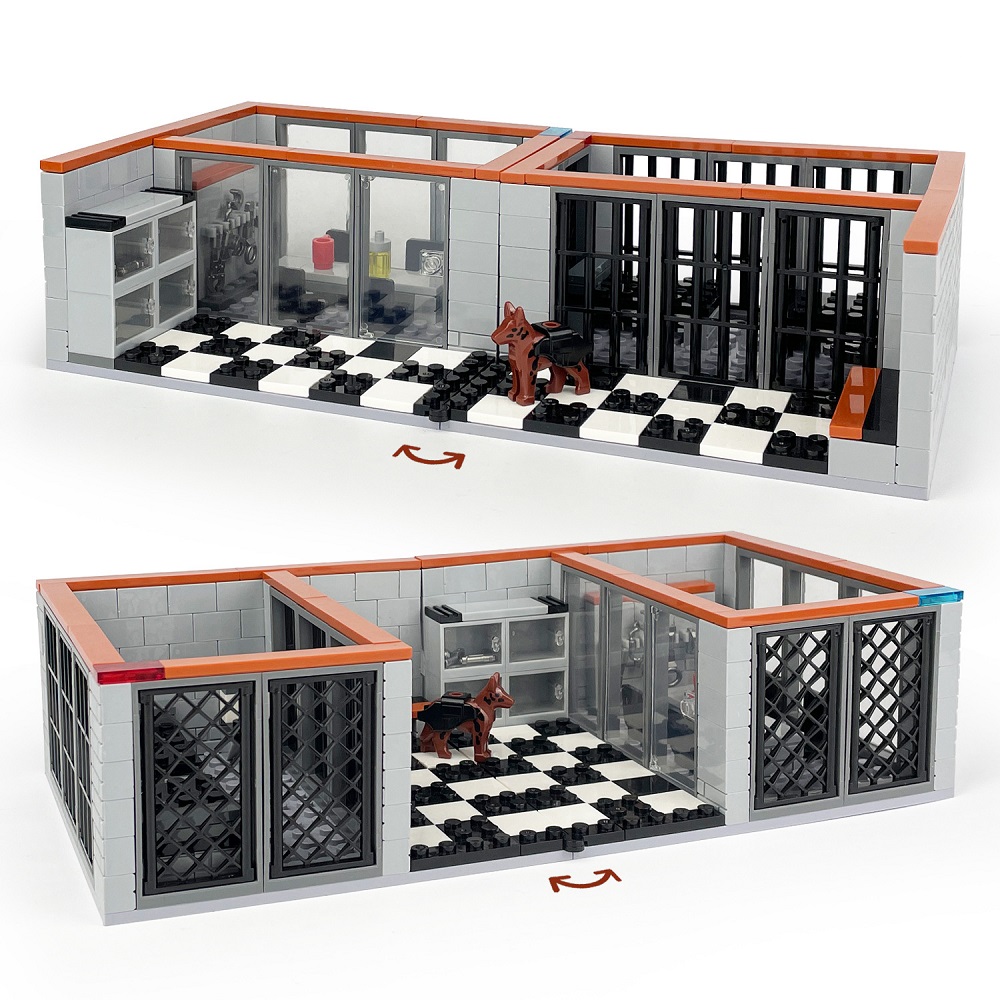 302PCS Prison City Police Stat - огляд і ціна Lego Set Creator