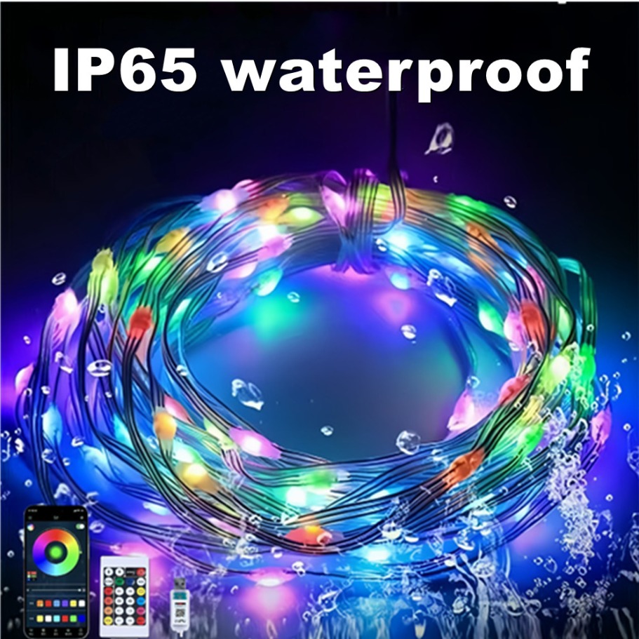 WS2812B LED Light String Smart - огляд і ціна Led Fairy String Lights