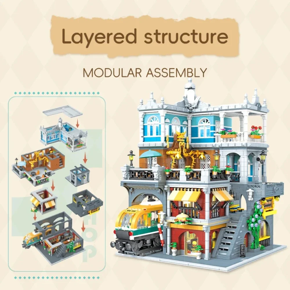 BurgerShop Building Blocks Set - огляд і ціна Lego Set City
