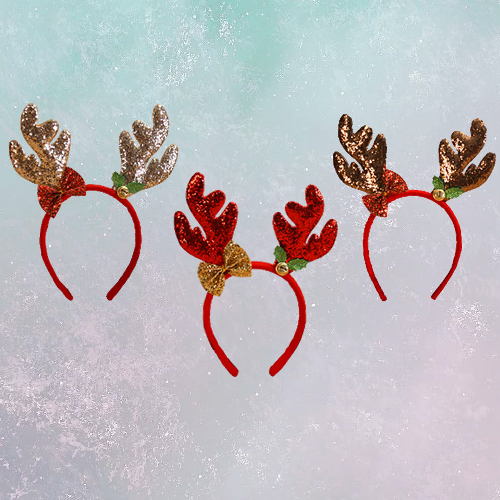 3Pcs Reindeer Antlers Christma - огляд і ціна Reindeer Antlers Headband