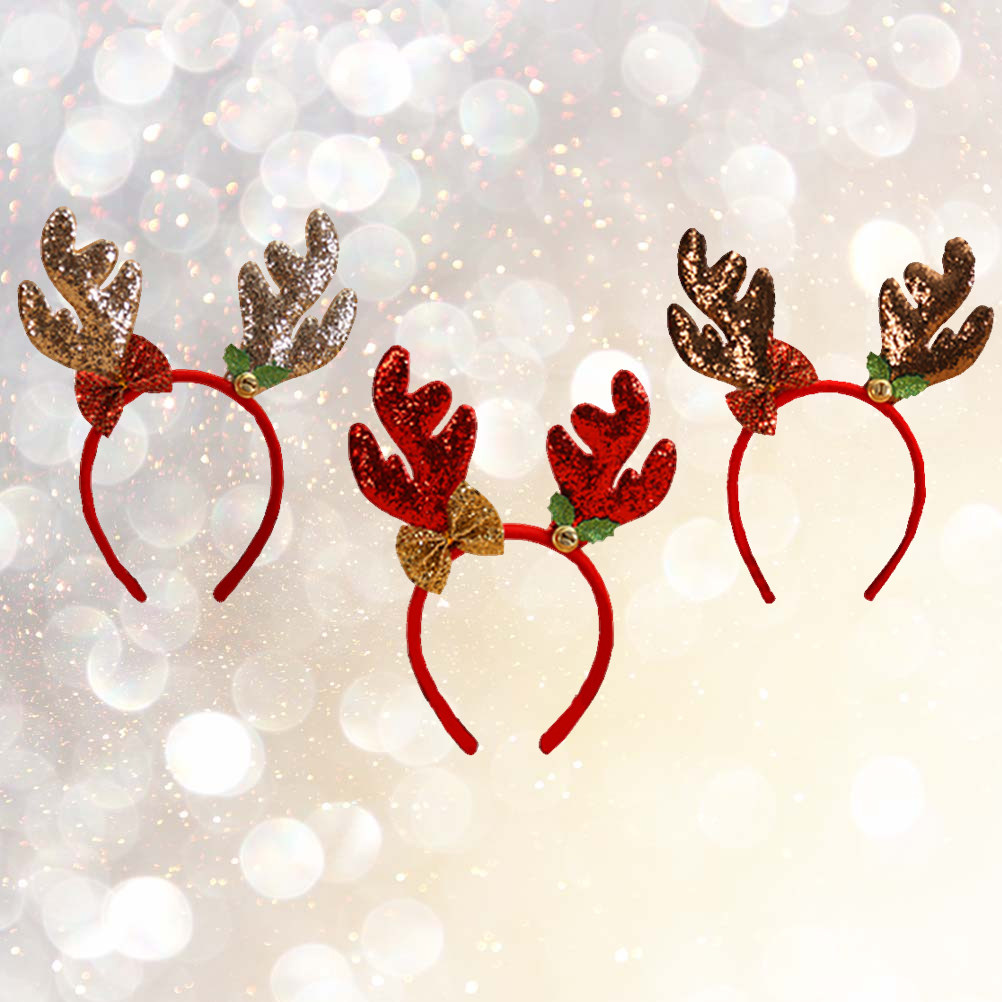 3Pcs Reindeer Antlers Christma - огляд і ціна Reindeer Antlers Headband