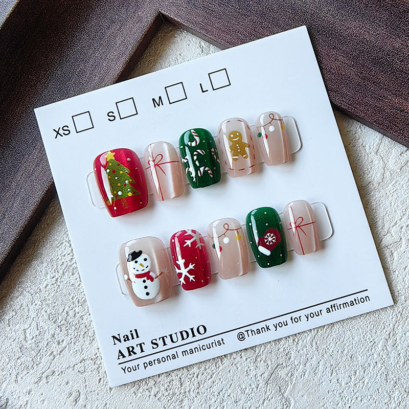 10 Pcs Christmas Half Handmade - огляд і ціна Christmas Tree Artificial