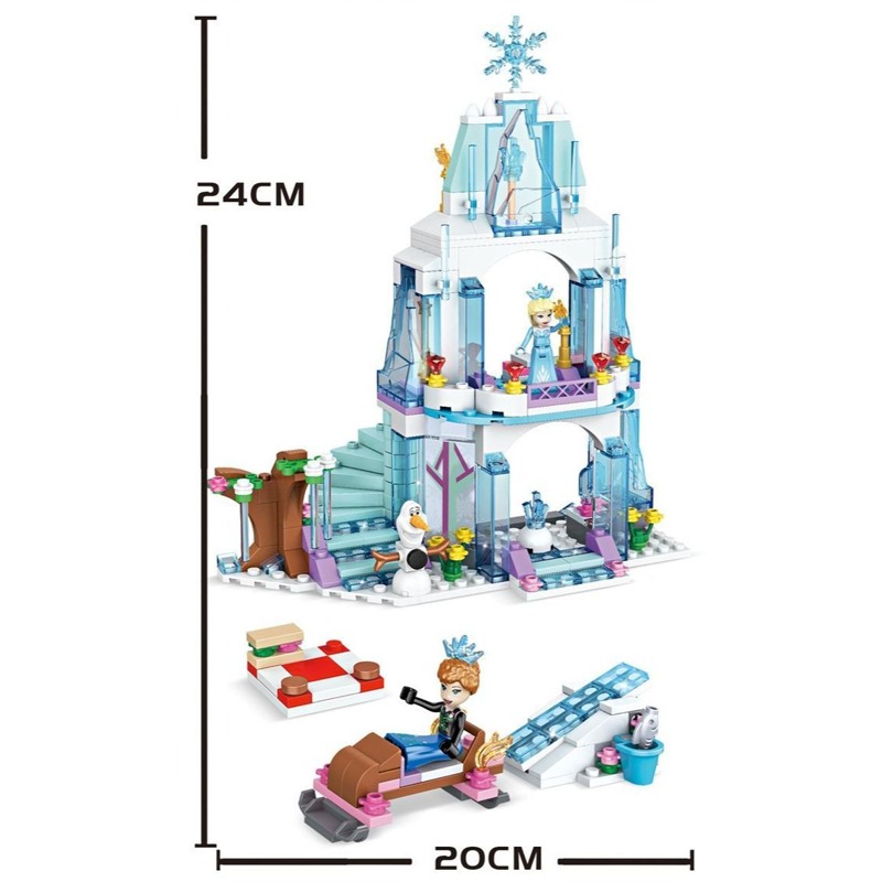 Elsa Ice Castle Building Block - огляд і ціна Lego Set Technic