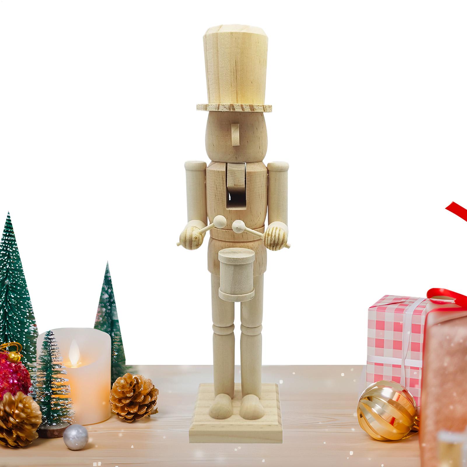 Nutcracker Decor 38cm Wooden F - огляд і ціна Nutcracker Figurine