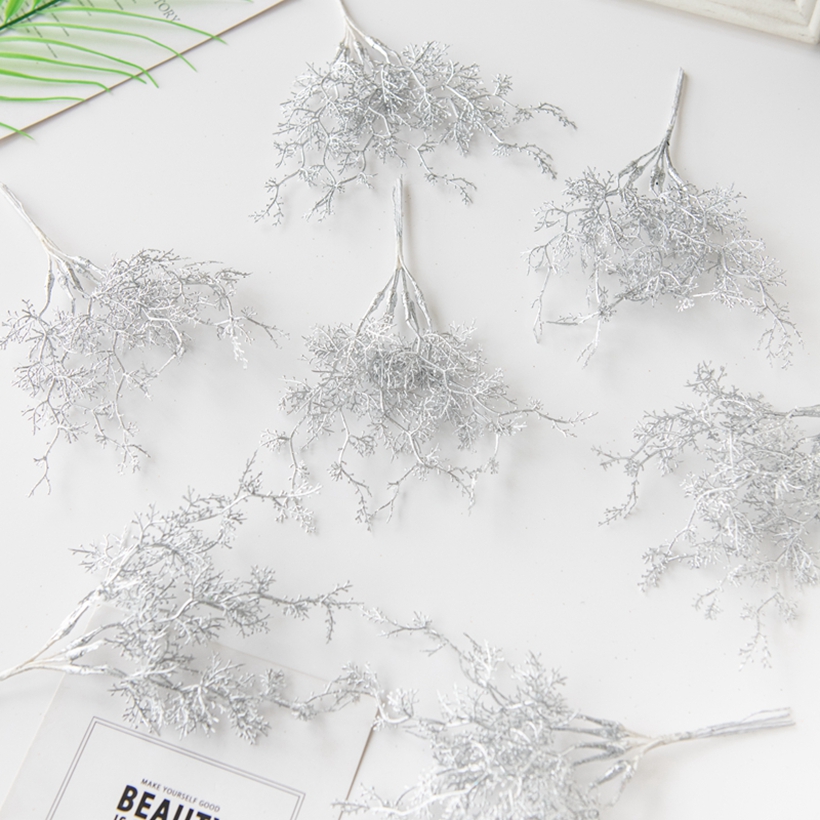 6Pcs/bundle Artificial Plant G - огляд і ціна Christmas Tree Artificial