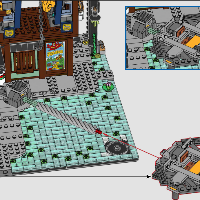 Robot Repair Factory Building  - огляд і ціна Lego Set Technic