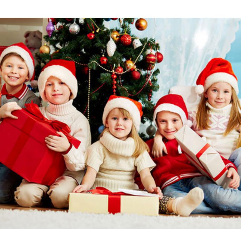 Plush Christmas Hat for Adult  - огляд і ціна Santa Hat Plush