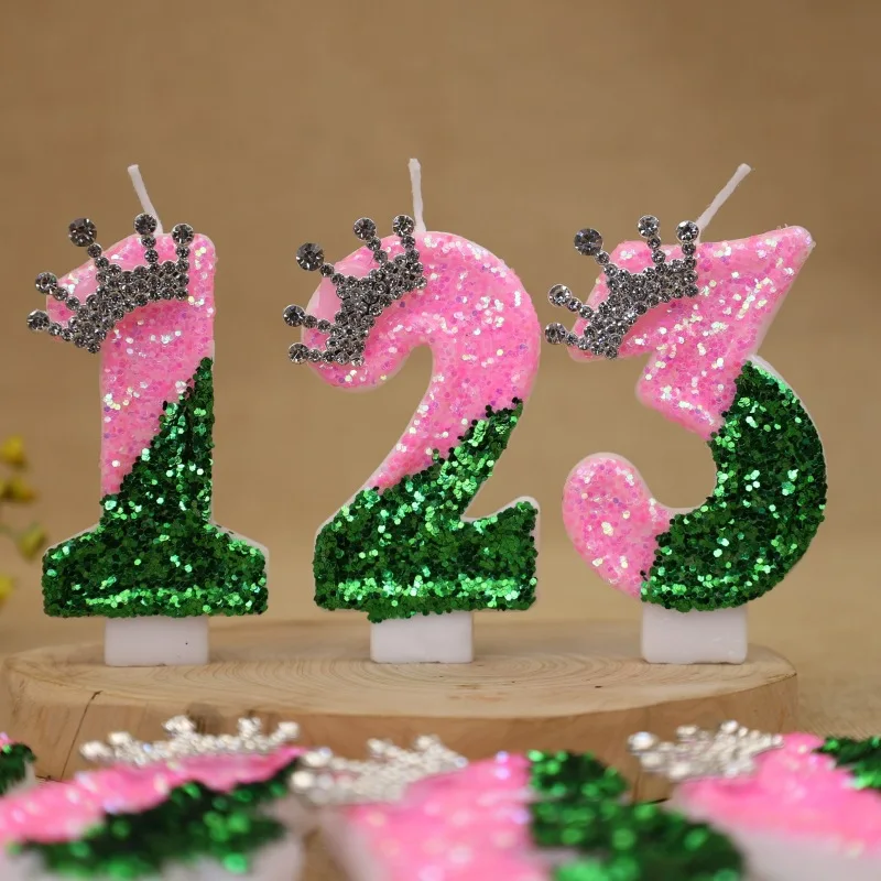 Sparkling Light Green Princess - огляд і ціна Holiday Candle Set