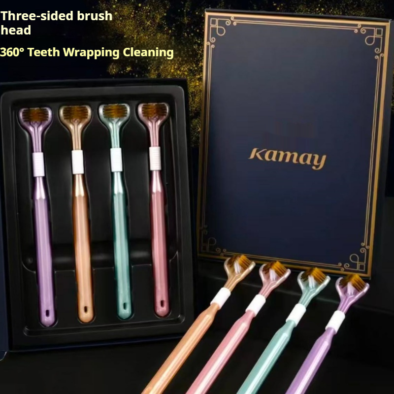 4-piece set of toothbrushes in - огляд і ціна Gift Box Wrap Set
