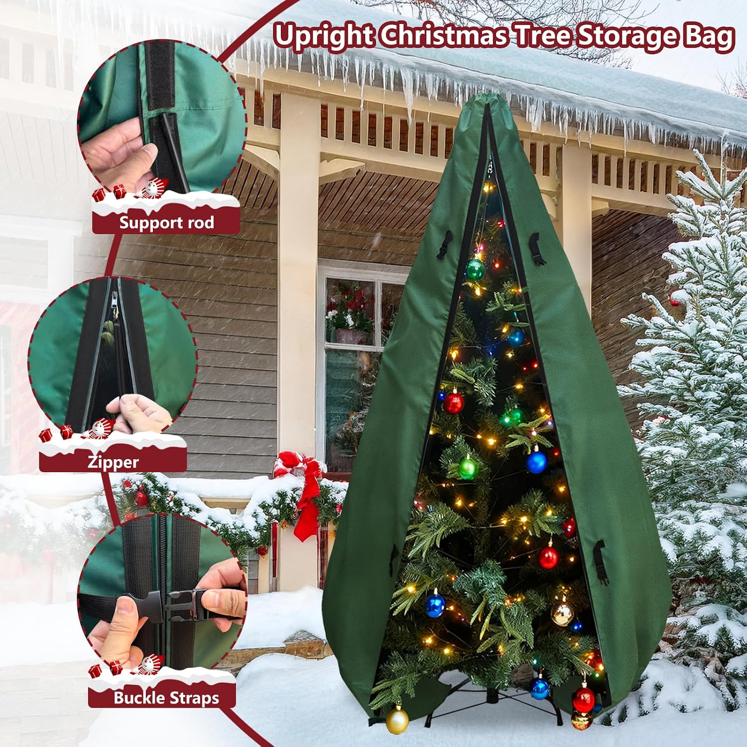 Upright Christmas Tree Storage - огляд і ціна Christmas Tree Artificial